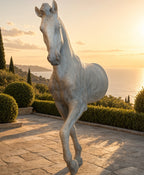 Aurelius Half-Body Horse Sculpture