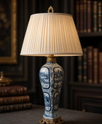 Porcelain Panel Scene Lamp